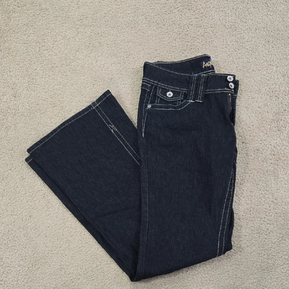 Juniors Angels Dark Blue Jeans - Picture 7 of 12